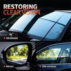 Film Cleaning Brush: Rain Vision Coating, Automotive Glass Polishing Cleaner, Portable Window Stain Remover Tool, PA Cleaning