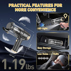 KMM Handheld Car Vacuum Cleaner, 16000PA Air Duster & Vacuum Cleaner, 120W High Power Hand Held Vacuum Cordless, Portable Vac