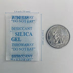 Food Grade Silica Gel Desiccant Packets, 2 Gram 250Pcs Desiccant Packs for Moisture Control, Rechargeable Silica Gel Packets 