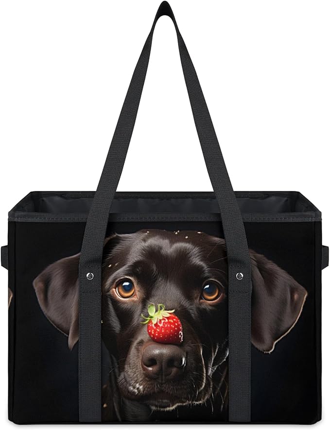 Reusable Grocery Bag Foldable Shopping Tote Bag with Handles Reusable Shopping Bags Large Kitchen Grocery Bags