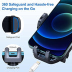 vanva Universal Air Vent Car Mount, [ Big Phones & Thick Case Friendly ] Cell Phone Holder for Car Hands Free Clamp Cradle Vehicle fit for All Apple Smartphone