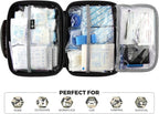 SHBC Waterproof First Aid Kit (228pcs) with All Basic or Advanced Supplies You Need. Suitable for Emergencies at Home or Outs