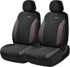 Coverado Seat Covers 5 Seats, Luxury Car Seat Covers Full Set, Automotive Car Protectors, Coffee Auto Seat Covers, Car Access