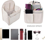 Vercord Backpack Organizer Insert Liner Hanging Travel Bag in Bag with Many Pockets