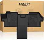 LASFIT Floor Mats for 2018 2019 2020 2021 2022 2023 2024 2025 2026 Dodge Ram Promaster 1500 2500 3500, All Weather TPE Custom Fit Car Mats Floor Liners 1st Row Only, Black