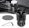 Frokom Cup Holder Expander for Car,Upgraded Car Cup Holder Expander Adapter with Offset Adjustable Base, Fit Most Large Bottl