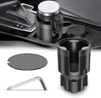 Frokom Cup Holder Expander for Car,Upgraded Car Cup Holder Expander Adapter with Offset Adjustable Base, Fit Most Large Bottl