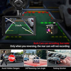 Dash Cam Front and Rear, Dash Camera for Cars with 32G Card Super Night Vision, Car Dash Cam 1080P Dashboard Camera with G-Se