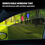Car Side Window Sunshade Film - Removable Tint for Car Windows | Static Cling & Reusable |Superior UV & Heat Protection | 28" L*20.5" W | | Installation Kit Included (28" L*20.5" W (4 PCS))