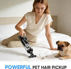 Cordless Handheld Car Vacuum Cleaner for Car Interior, Strong Suction Portable Vacuum for Pet Hair & Quick Home Cleaning, Rec