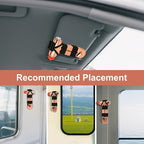 Car Safety Hammer, 3 in 1 Emergency Escape Tool with Window Breaker and Seat Belt Cutter, Window Glass Hammer for Car, Office