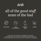 Drift Car Air Freshener - The Original Wood Air Freshener - Car Odor Eliminator - Long Lasting Scent - Auto Accessories - Met