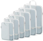 Percover Compression Packing Cubes 6-Piece Set, Packing Cubes Compression for Travel with Multi-Size Organization, Travel Org