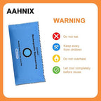 Car Dehumidifier, Indicating Silica Gel Desiccant Packets, 100g×10PCS Rechargeable Desiccant Packs for Cars Closets Drawers