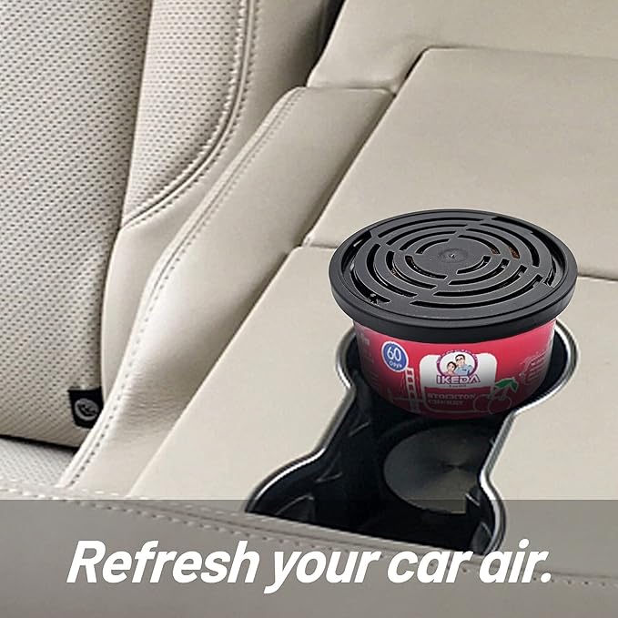 Car Air Freshener: Stockton Cherry Scent | Car Scents | Odor Eliminator Essential | Long-Lasting | Strong Fragrance | For Hom