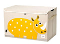 3 Sprouts Large Toy Chest for Kids with Lid and Handles - Collapsible Toy Storage Bin/Trunk/Box/Basket Organizer for Boys & G