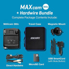 Escort MAXcam 360c Laser Radar Detector and Dash Camera - Great Range, 360° Protection & Escort Direct Wire Power Cord for Ra