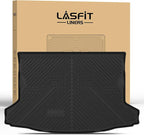 LASFIT Cargo Mat for Subaru Crosstrek 2016-2017/XV Crosstrek 2013-2015/Impreza 2012-2016(Impreza not fit Seden),All Weather TPE Custom Fit Easy Clean Durable Trunk Mat for Subaru Cargo Liner,Black