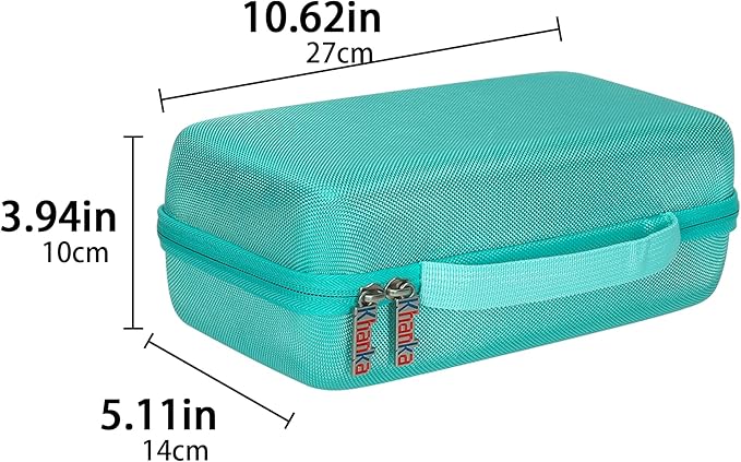 khanka Hard Travel Case Replacement for Halo Bolt 58830/57720 / Air 58830 / ACDC Max 55500 mWh Portable Emergency Power Kit, Portable Phone Laptop Charger, Case Only (Teal)