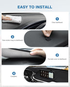 FIILINES Dash Cover for Acura MDX 2022-2024, Dashboard Mat Cover MDX Accessories Dash Cover Sunshade Nonslip Mesh Protector N