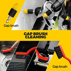 Holikme 22Pack Drill Brush Attachments Set, Scrub Pads & Sponge, Buffing Pads, Power Scrubber Brush, Car Polishing Pad Kit,Wa