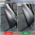 Black Leather Recoloring Balm with 100ml Mink Oil,Leather Couch Scratch Remover,Leather Repair kit for Vinyl Furniture and Ca