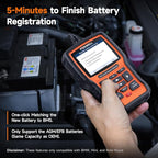 FOXWELL NT510 Elite Scan Tool fit for BMW Scanner Full Diagnostic Tool OBD2 Scanner, All System Bi-Directional Control Code