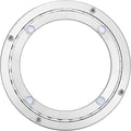 MECCANIXITY Aluminum Lazy Susan 8 Inch Muffler Turntable Ring Bearing Metal Rotating Turntable Bearings Swivel Plate Hardware