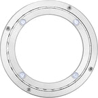 MECCANIXITY Aluminum Lazy Susan 8 Inch Muffler Turntable Ring Bearing Metal Rotating Turntable Bearings Swivel Plate Hardware