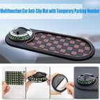 Multifunction Car Anti-Slip Mat, Multifunction 4-in-1 Car Mobile Phone Anti-Slip Mat, 360 Rotatable Anti Skid Car Dashboard P