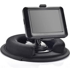Portable Weighted Dash Mount Holder for Tomtom Garmin GPS Devices, Black Bean Bag Anti-Slip Dashboard Mount for Car