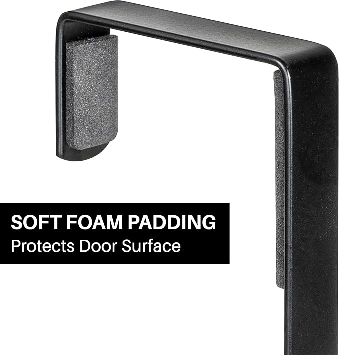 LYNK Professional® Home™ Over the Door Hooks - 10 Hook – Over the Door Coat Rack - Over the Door Hanger - Hanging Towels or C