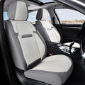 Coverado Car Seat Covers Front Seats, Seat Covers for Cars, Car Seat Protector, 2-Pack Car Seat Cushion Nappa Leather, Waterp