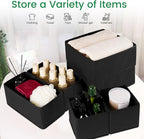 Criusia 16 Pack Underwear Drawer Organizer, Drawer Organizer Clothes, Foldable Cloth Storage Box Closet Dresser Drawer Divide