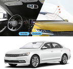 Front Windshield Sun Shade Foldable Car Front Window Sun Shade Windshield Shade Custom Fit for 2012-2022 Volkswagen VW Passat Block UV Rays Accessories Heat Keep Cooler