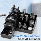 EXIN DECHEN Cologne Organizer for Men,Cologne Stand,Organizador de Perfumes,Estante Para Perfumes,Dresser Organizer Counterto