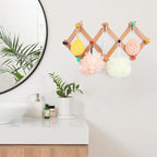 SCUNDA Expandable Hat Rack for Wall, Colorful Wall Hook for Coat/Mug/Baseball Cap, 2 Packs Hat Holder for Girls or Boys Room,