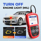 Autel Professional OBD2 Scanner AL319 Code Reader, Enhanced Check and Reset Engine Fault Code, Live Data, Freeze Frame, CAN Car
