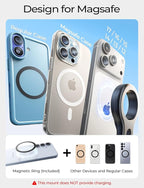 LISEN for MagSafe Car Mount, 2026 Magnetic Phone Holders for Your Car Air Vent Phone Mount, Hands Free Cell Car Phone Holder Accessories for Men Women fit iPhone 17 17e 16 15 14 13 12 Pro Max Kids