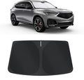 TINGLU Sun Shade for Acura MDX 2021-2024 2025 2026 Accessories Windshield Sun Shade Window Shade UV Rays Protection Sun Visor Cover with Steering Wheel Sunshade Storage Bag
