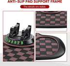 Wuyaoyao Multifunction Car Anti-Slip Mat Auto Phone Holder, PVC Car Dashboard Non-Slip Pad Phone Mount with Temporary Parking