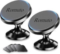【 2-Pack 】 Magnetic Phone Holder for Car Dashboard【Strong Magnet】iPhone Magnetic Phone Mount for Car Phone Holder 【4 Metal Plate】Cell Phone Holders for Your Car Mount for iPhone 17 Pro Max Air 16 15