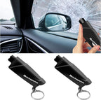 YONGMING Car Window Breaker Seat Belt Cutter, Glass Breaker Emergency Self Rescue Tool,Pack of 2