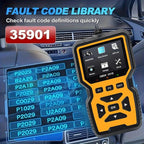 OBD2 Scanner Diagnostic Tool - Check Engine Light Code Reader, Reset Function, Data Stream, I/M Readiness, Full Features, Modes