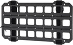 Vehicle MOLLE Panel Car Visor Organizer Storage Rack Rigid Insert Panel for Backpack Tactical Accessories Gear Holder Molle Pouches EDC Gadgets Small Tools Pens Sunglasses