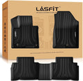 LASFIT Floor Mats for Hyundai Tucson 2026 2025 2024 2023 2022 (Not for Hybrid & PHEV), Custom Fit TPE All Weather Floor Liners 1st & 2nd Row Car Mats Accessoires for Hyundai Tucson 2022-2026, Black