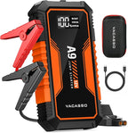 Jump Starter 4000A, VACASSO A9 Battery Jumper Starter Portable (7L Gas/4L Diesel), 12V Car Battery Booster Jump Starters