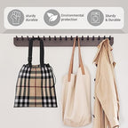 Car Trash Bag Large Hanging Can for Back of Seat, Cute Waterproof Car Garbage Bag for Vehicle, Travelling, Outdoor Luxury Plaid