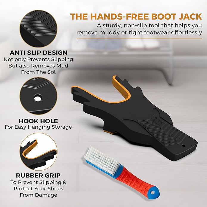 Boot Jack,Boot Remover for Cowboy Boots,Boot Puller for Waders and Work Boots