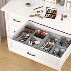 DIMJ Drawer Organizer Clothes Storage - 24 Pack Baby Dresser Organizer for Nursery, Small Fabric Closet Drawer Organizer Bins